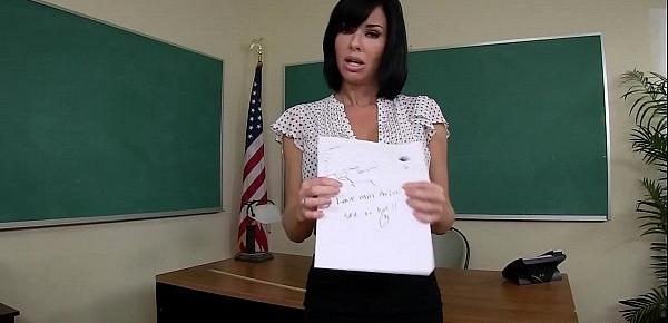  Teacher Veronica Avluv Jerks Off Student